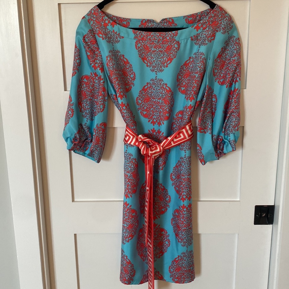 Lilly Pulitzer dress, size 4, 100% silk
